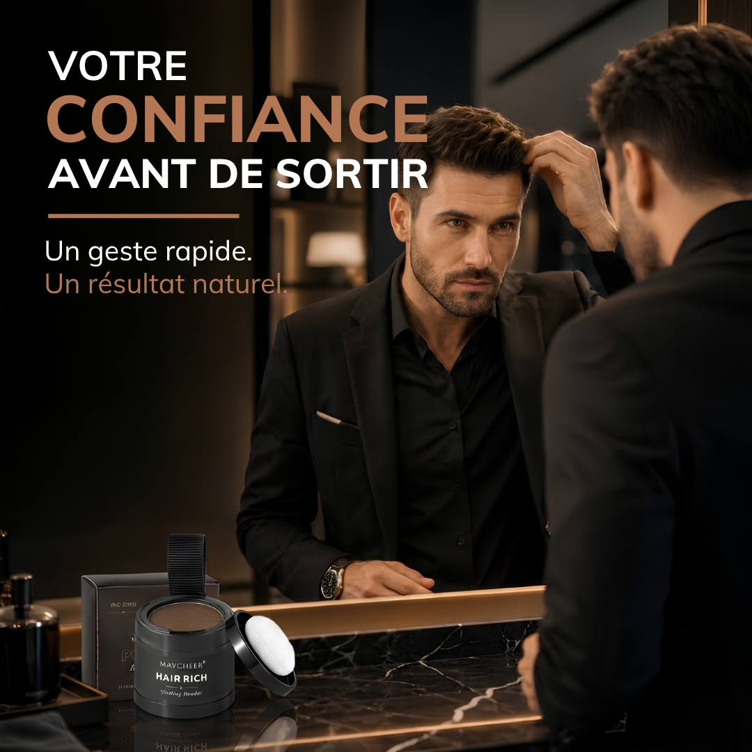 KAPILAR — Poudre compacte cache-racines pour densité instantanée