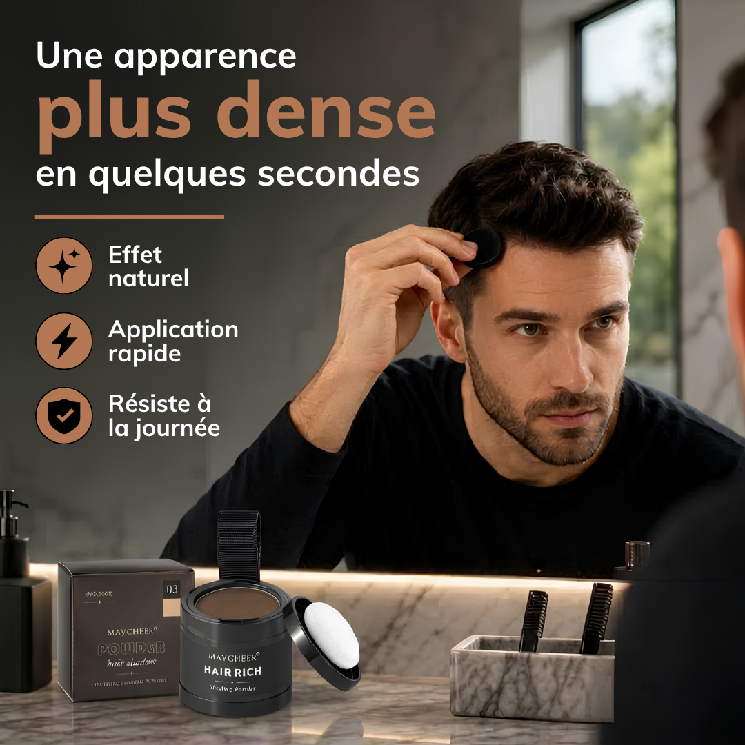 KAPILAR — Poudre compacte cache-racines pour densité instantanée