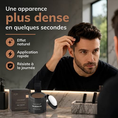 KAPILAR — Poudre compacte cache-racines pour densité instantanée