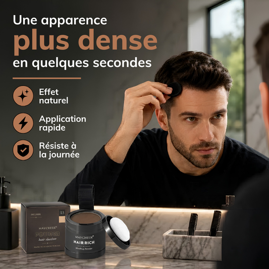 KAPILAR — Poudre compacte cache-racines pour densité instantanée