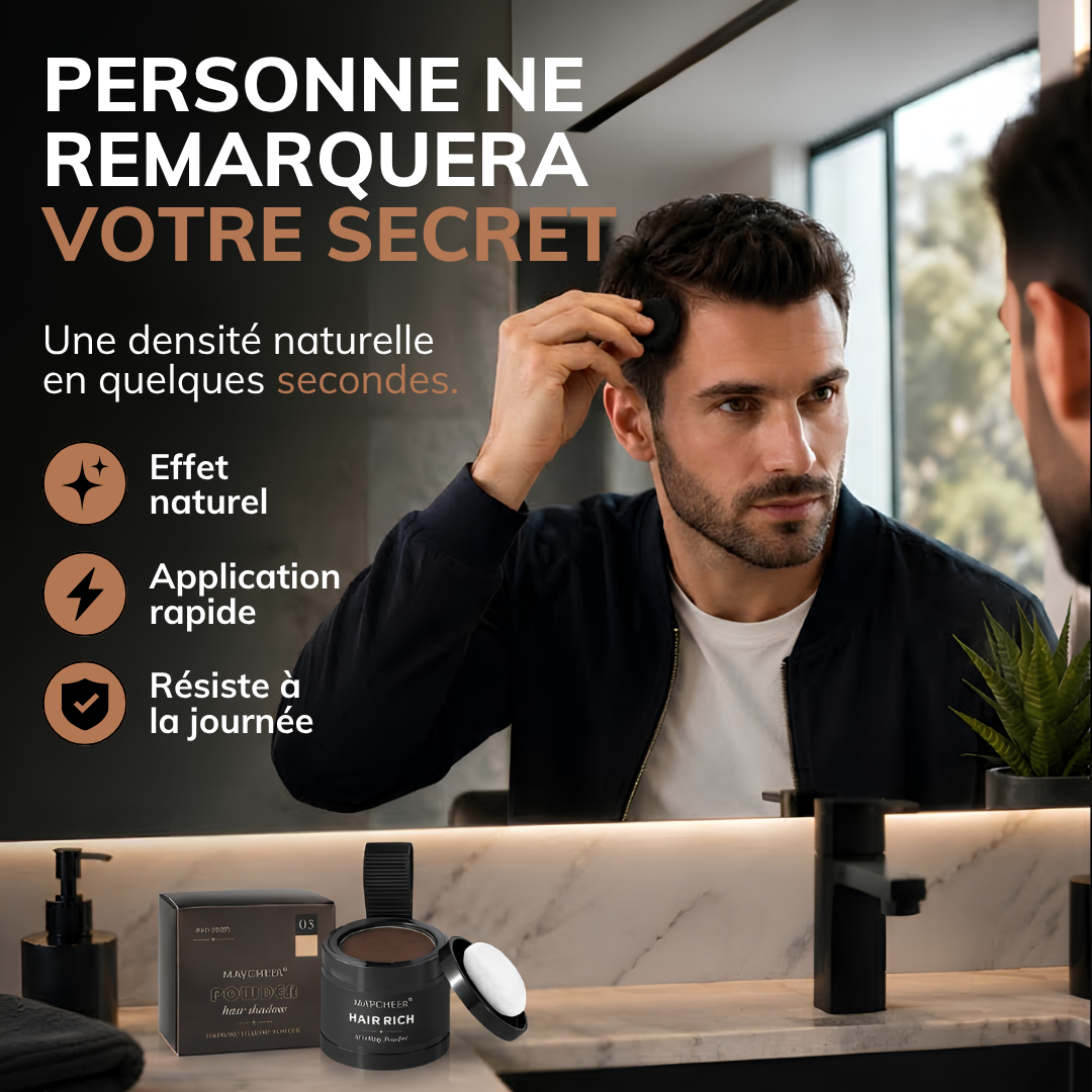KAPILAR — Poudre compacte cache-racines pour densité instantanée