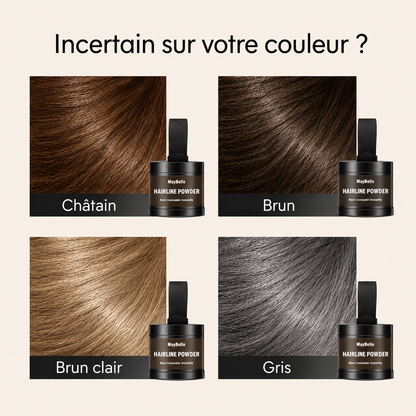 KAPILAR — Poudre compacte cache-racines pour densité instantanée